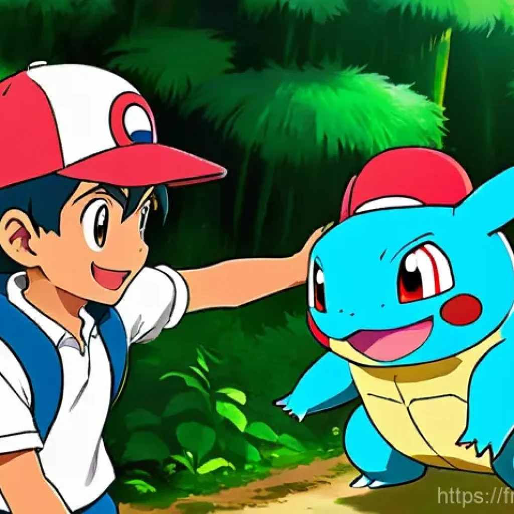 지우의 포켓몬 팀 구성 변화 분석 - **Prompt Title:** Ash's First Steps: A Young Trainer's Journey Begins
    **Image Prompt:** A youthf...