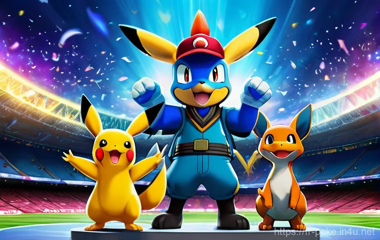 지우의 포켓몬 팀 구성 변화 분석 - **Prompt Title:** Kalos Apex: Ash and Greninja's Unbreakable Bond in Battle
    **Image Prompt:** A ...